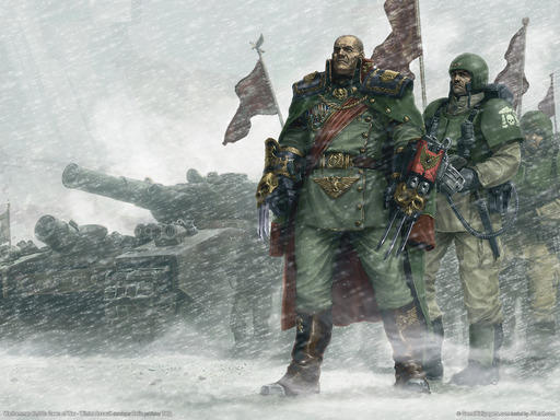 Warhammer 40,000: Dawn of War - Опора Человечества. Имперская Гвардия.