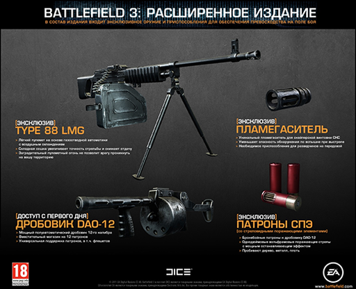 Анонс Расширенного издания Battlefield 3